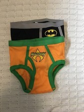 Boys Size 4 Hanes Briefs Pack Of 2 Briefs Total NWOT Justice League