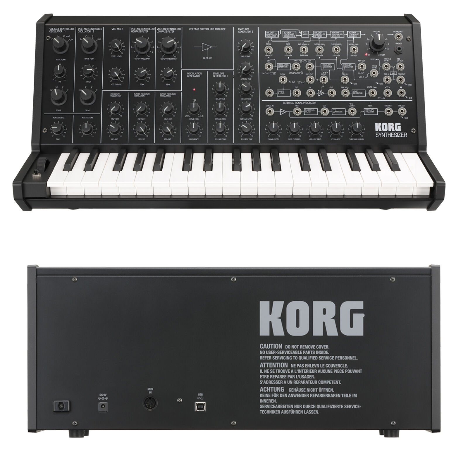 Korg MS20MINI Mini Semi Modular Analog Synthesizer