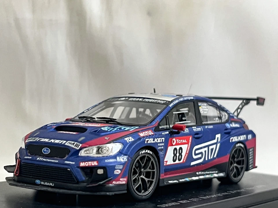 1/43 Subaru Wrx Sti 2019 Nurburgring 24 Hours Ebbro 45556 used - Image 2 of 4
