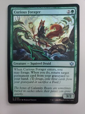 MTG Curious Forager Bloomburrow 0169 Foil Uncommon | eBay