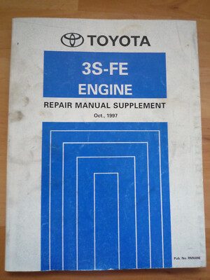 TOYOTA Avensis ST220 3S-FE engine Genuine Repair Service manual ...