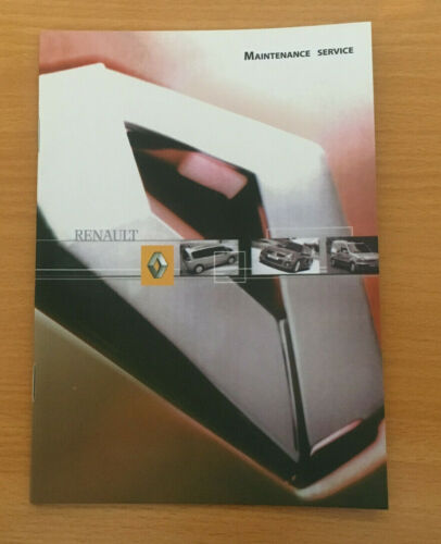 RENAULT TWINGO SERVICE HISTORY BOOK NEW GENUINE CARS & VANS DCI DIESEL  - Picture 1 of 5