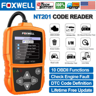 Automotive OBD2 Scanner OBD Code Reader Car Diagnostic Tool Check Engine Fault