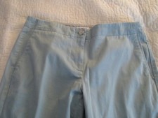 J.Jill Live-in Chino Pants Light Dull Green Size 4 Side Pockets