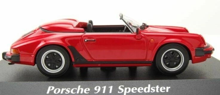 MAXICHAMPS - PORSCHE 911 Speedster aperta 1988 rossa - 1/43 - MXC940066130 - Immagine 4 di 4