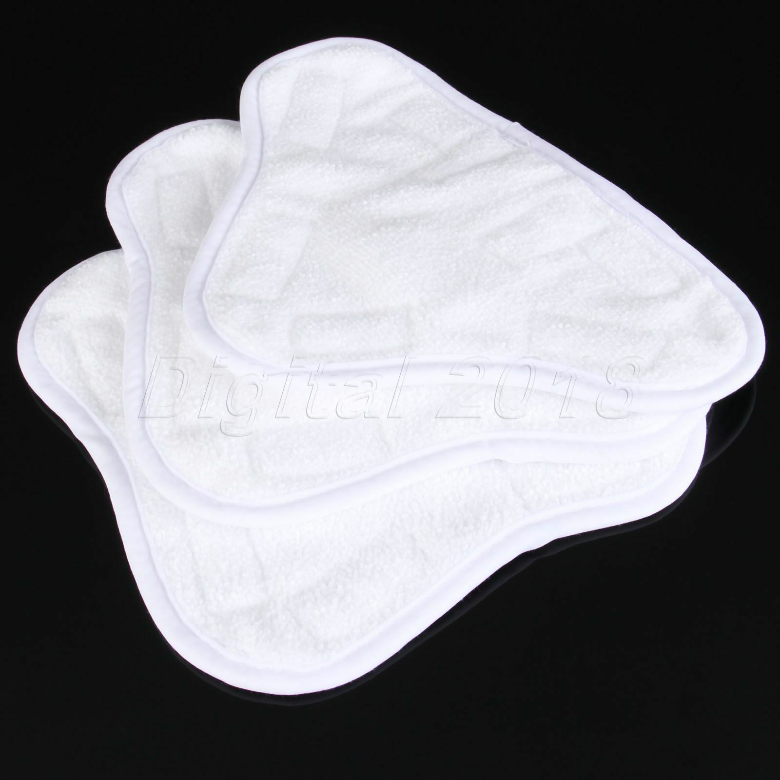 3Pcs Microfibre Steam Mop Pads Set for H20 X5 Cleaning Cloth Washable