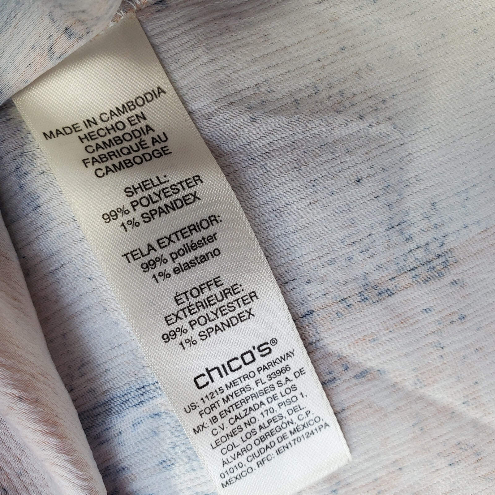 Chico's Blouse Womens Medium Multi Patchwork Tie … - image 4