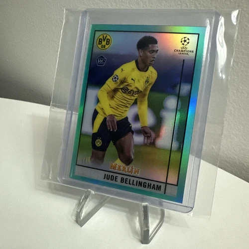 Jude Bellingham RC Topps Merlin /199 🔥 Rare Parallel Rookie – NM+ Condition