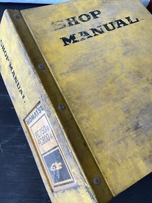 Komatsu PC750-6 PC750LC-6 PC750SE-6 PC800-6 PC800SE-6 Shop Manual Service Book