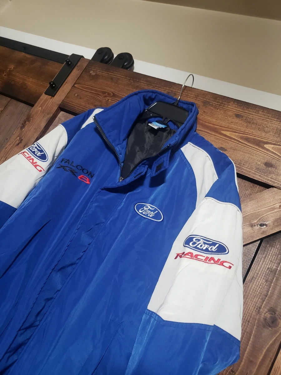 RARE VINTAGE Exclusive FORD RACING Jacket Featuring FALCON XR8 Limited Ed  Size L