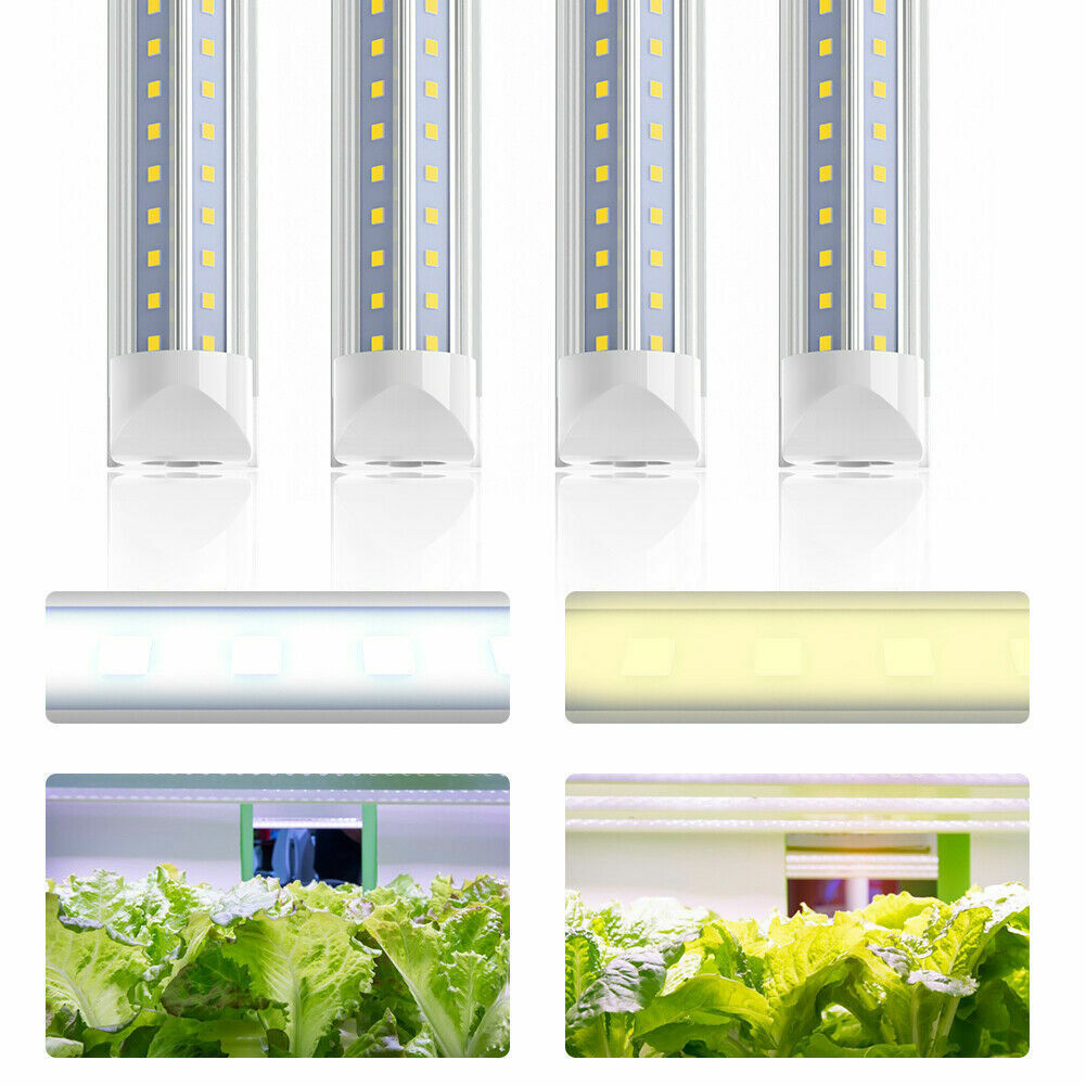 2FT 4FT T8 LED Plant Grow Lamp Full Spectrum 20W 40W Indoor LED Plant ...