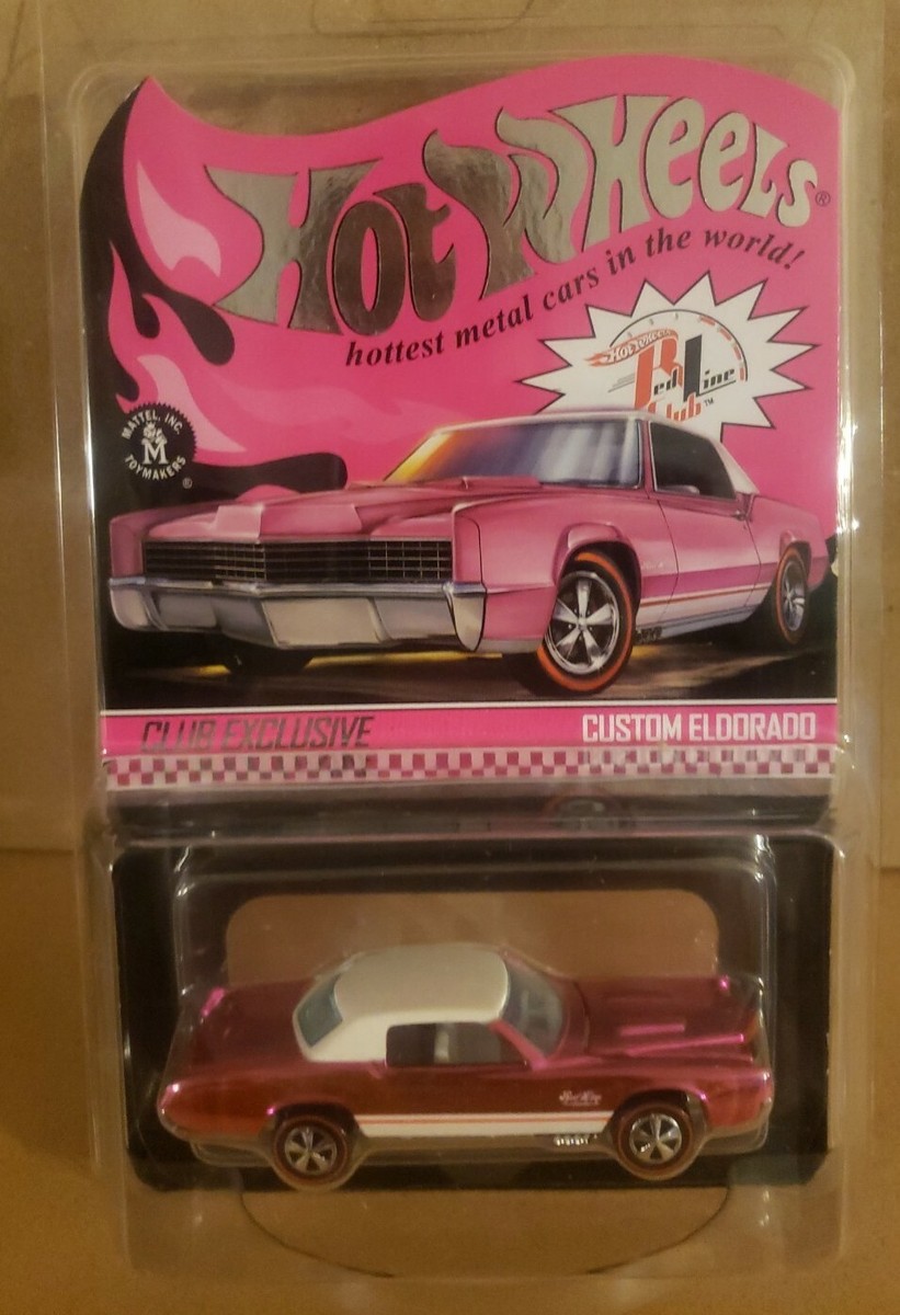 2021 Hot Wheels Red Line Club Exclusive Custom Pink Eldorado | eBay