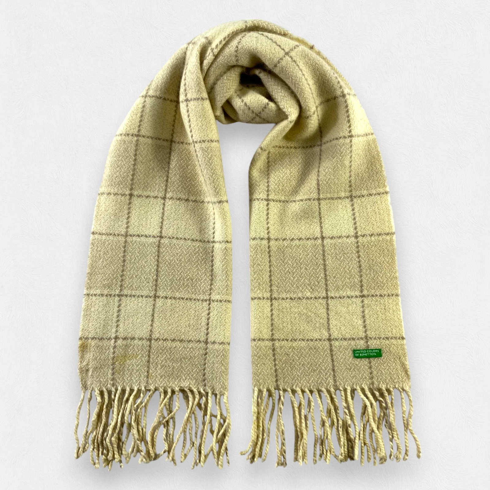 United Colors Of Benetton Scarf Muffler Winter Neck Scarf Wool Scarves