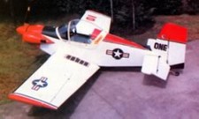 CORBY CJ-1 STARLET (Spannweite 2080 mm). Sportflugzeug, Modellbauplan