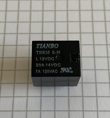 Tianbo TRKM S-H, 12V 20 A, Printrelais, 50 St im Set.