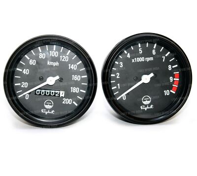 For Yamaha Rd350 Speedometer & Tachometer Set Rpm Meter Cluster