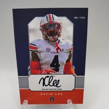 🚨 Kayin Lee 🚨 2024 OnIt Athlete Color Match Auto 49/170 Auburn Tigers Football