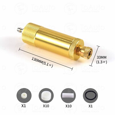 PCP Air Compressor Oil-Water Separator for Air Pump Filter High Pressure 30Mpa 