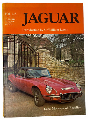 Jaguar Introduction Sir William Lyons Lord Montagu of Beaulieu FOULIS 1970er