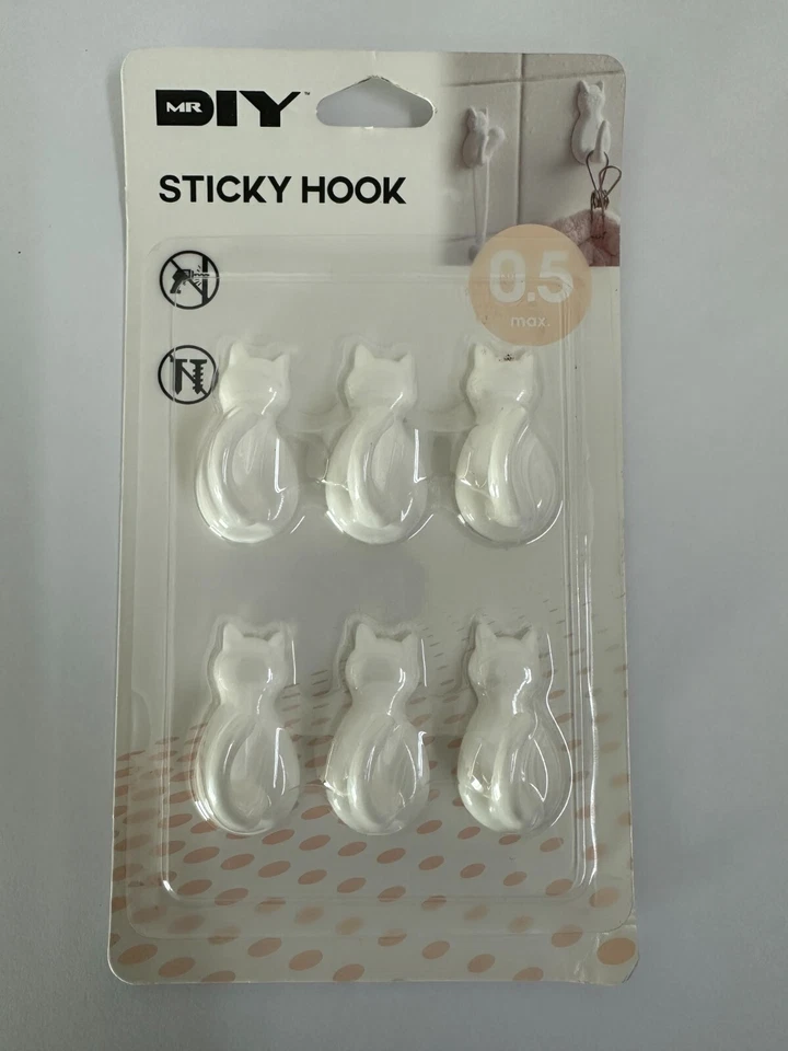 Sticky Hook Cat Design - Image 4 of 4