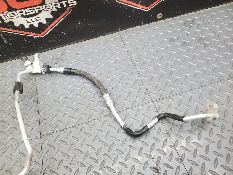 2016-2020 BMW M3 COMPETITION AC EVAPORATOR PRESSURE HOSE LINE CONDENSOR #71 - Image 3 of 4