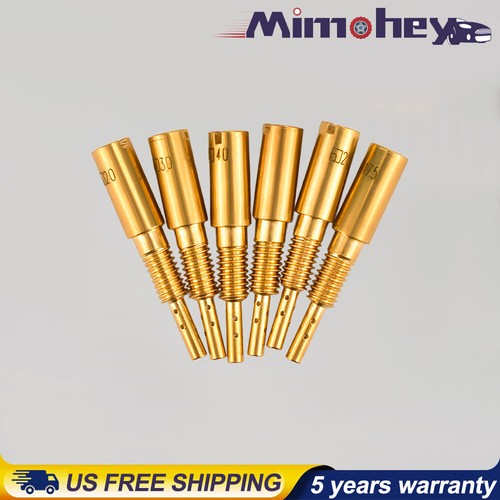 42Pcs Carburetor Jet Kit for Mikuni Main N100.604 VM28/486 VM4/042 VM22/210 USA - Foto 7 di 8