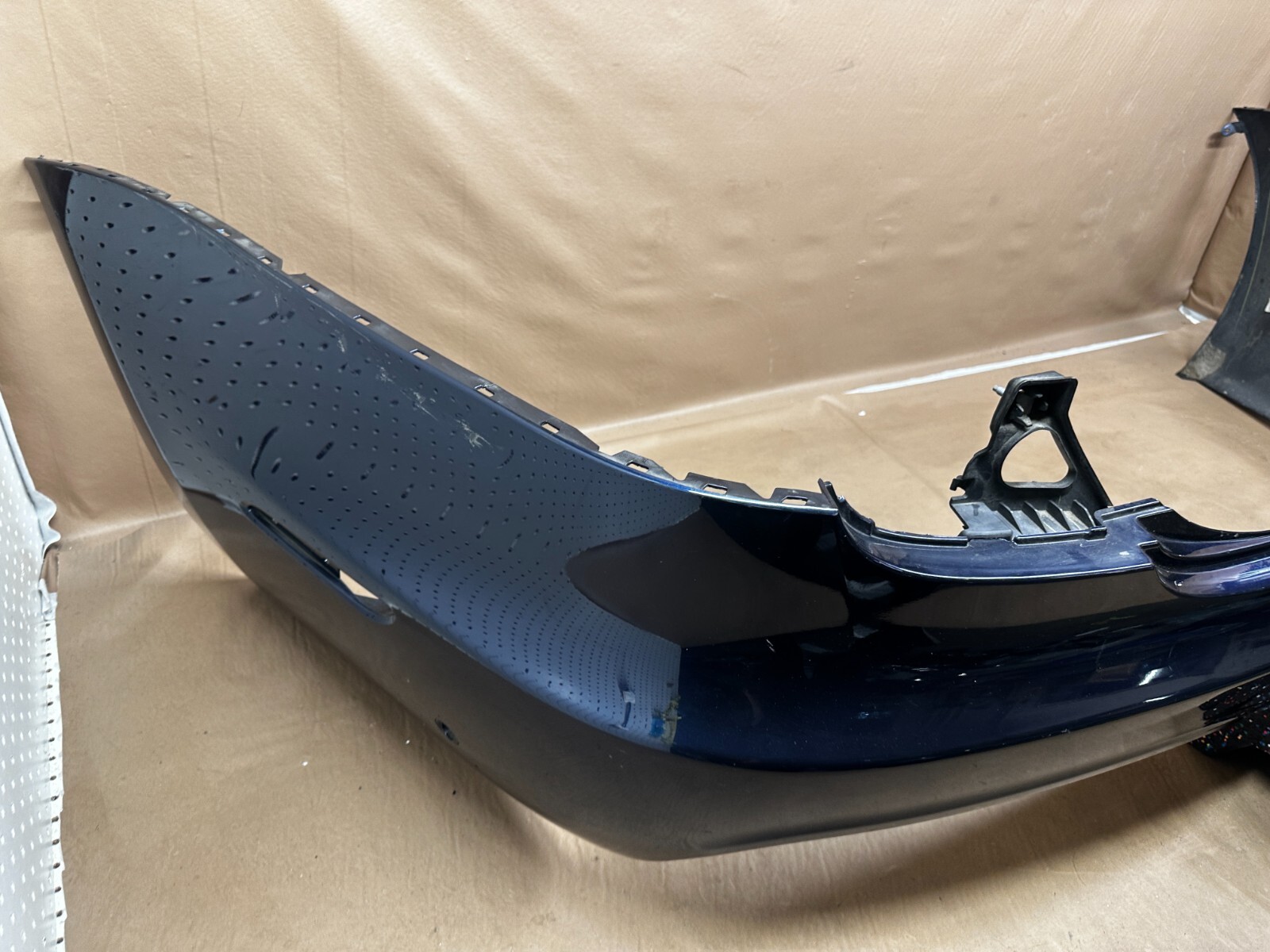 2016-2019 JAGUAR XJ X351 REAR BUMPER COVER DARK SAPPHIRE OEM FW93-17D781-AA