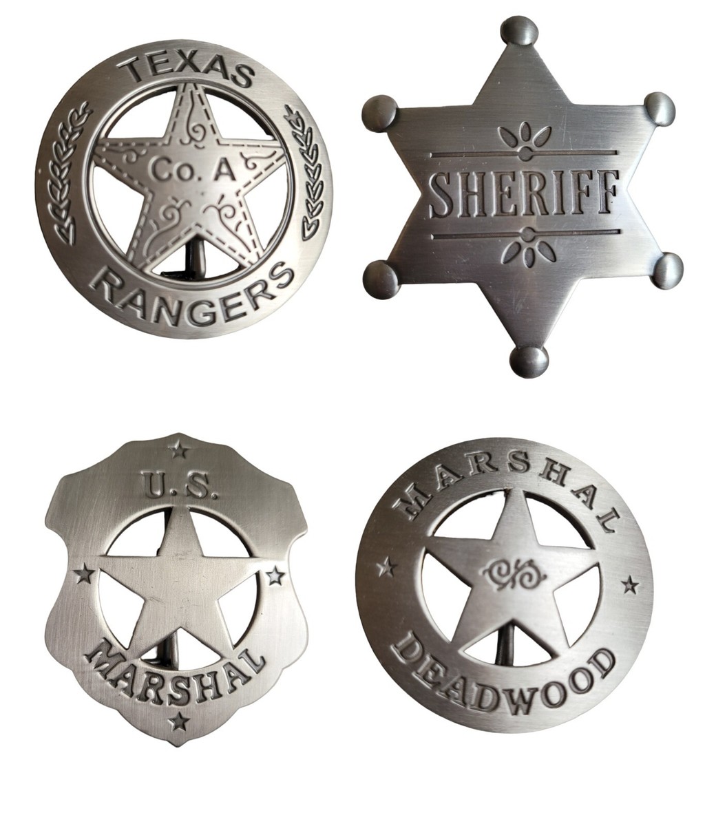 Sheriff Texas Ranger Insignias De Sheriff Para Bodas Posavasos Estrella Insignia Sheriff