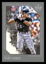 2020 Panini Diamond Kings Framed Gray Grey Parallel #46 Frank Thomas White Sox