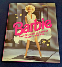 Barbie Book - Four Decades Of Fashion Fantasy Fun - Hardcover Marco Tosa - NEW