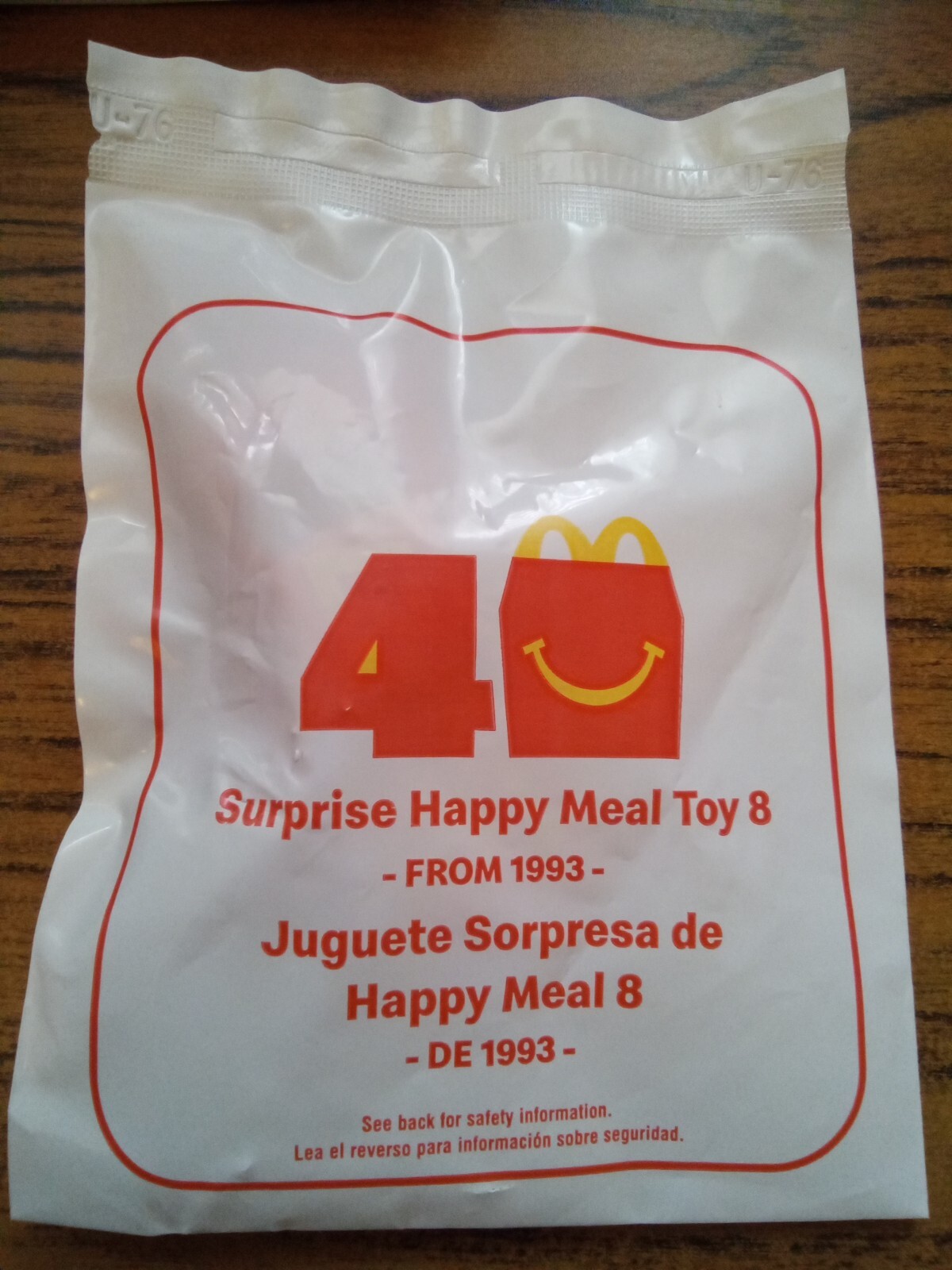 McDonald's Surprise Happy Meal Toy #8 From 1993