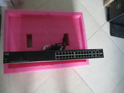 Cisco (SRW224G4-K9 V01) 24-Ports External Switch Managed W/4 Ports Gigabit