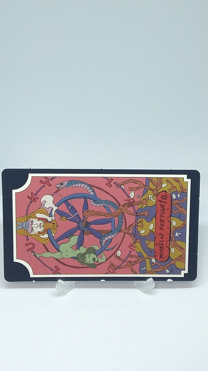 Wheel of Fortune Jojo's Bizarre Adventure Tarot Card 10 Hirohiko