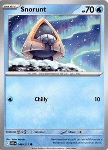 Snorunt 046/217 Ascended Heroes Common Pokemon Card
