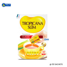 TROPICANA SLIM Sweetener Classic Sugar Free Diabetic Low Calories Diet 50'S