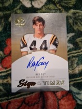 Ray Guy AUTO Sign Of The Times 2013 SP Authentic