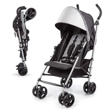 Lightweight Convenience Stroller Multi-Position Recline W/Storage Basket Compact