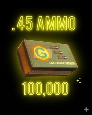 Fallout 76 PS4 / PS5 - 100,000 .45 Ammo