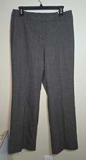Ann Taylor Curvy Fit Wool Blend Trouser Pants Women  s 8 Petite Brown NWT