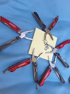 5 Gerber Dime Multi Tools Knife Red LOC 5008