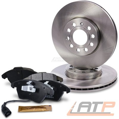 BREMSSCHEIBEN BELÜFTET Ø288 + BREMSBELÄGE VORNE FÜR SKODA OCTAVIA YETI VW CADDY