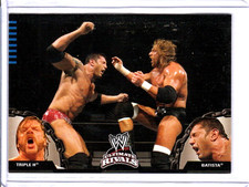 2008 Topps World Wrestling Entertainment Ultimate Rivals Triple H vs. Batista