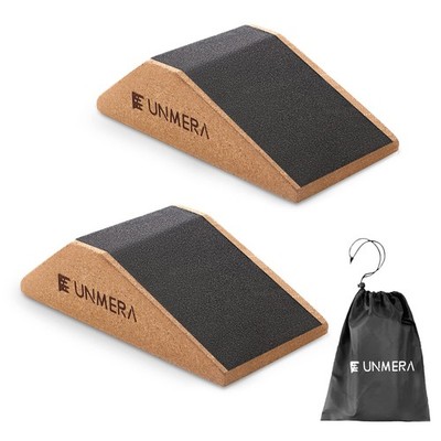 Squat Wedge Block 2PCS Non Slip Professional Squat Ramp,Squat Platform for He...