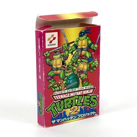 TEENAGE MUTANT NINJA TURTLES 2 Nintendo Famicom Japan Import F/S Tested