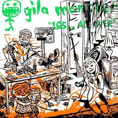 Gila Monster 165 Hz All Over Vinyl Single 10inch NEAR MINT Behemoth Records