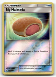 Big Malasada 114/149 Sun & Moon Base Reverse Holo