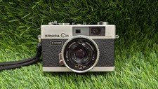Konica C35 35mm Film Rangefinder Camera w/38mm f2.8 Lens PARTS OR REPAIR ONLY