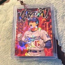 THIS IS CUSTOM Panini Kaboom! Baseball Los Angeles Dodgers Card, custom