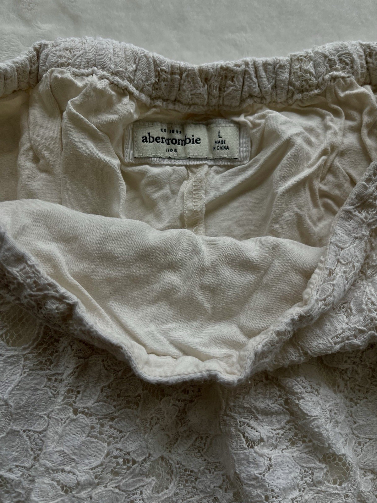 Girls Skirt Lot of 4 Size 10/12 Abercrombie Lace Cat & Jack Corduroy F21 + Plaid