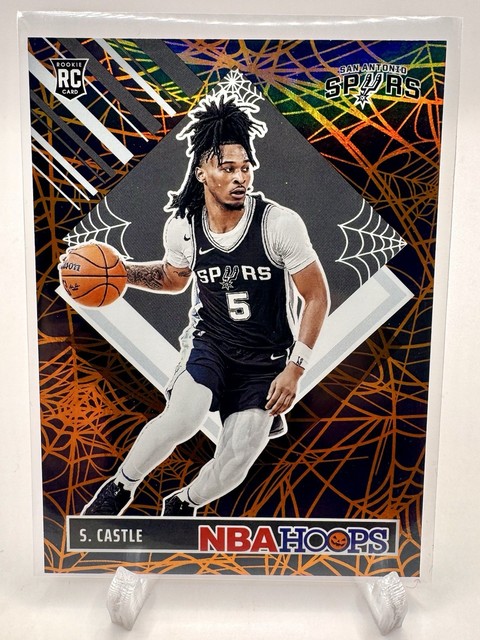 Stephon Castle Hoops Web Holo SSP Rookie RC Haunted Hoops